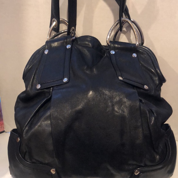 KOOBA SMOOTH LEATHER HOBO BAG - Picture 4 of 8